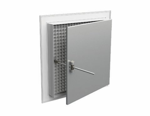 دمپر هوابر پشت دریچه ای