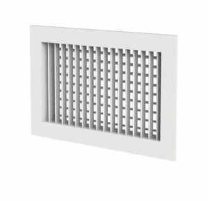 دریچه دیواری پره ایرفویلی دو طرفه